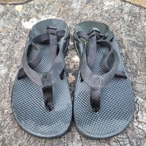 Chaco Black Strappy Sandals
